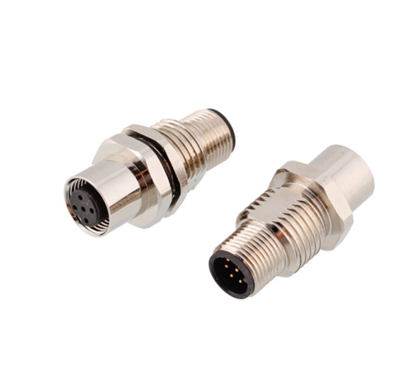 Elecbee M12 Male to Female Adapter I Type Adapter A Code 3pin 4pin 5pin 8pin 12pin Waterproof Connector